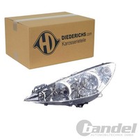Diederichs Halogen Scheinwerfer Mit Lwr-Motor Links FüR Peugeot 308 | 4235081