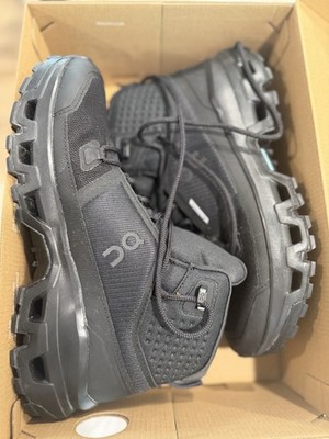 Men s On Cloud CloudRock Black Duty Boots Size 9.5M Waterproof (2) 