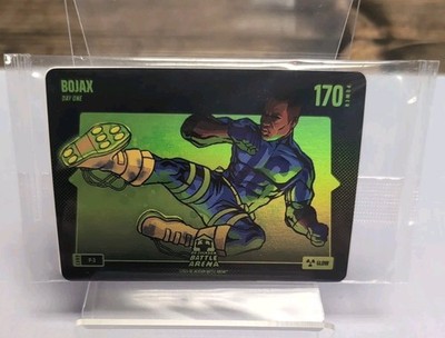 Bo Jackson Battle Arena Bojax Day One Glow Parallel Promo Card SSP P-3 SEALED