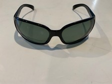 Ray Ban Italy RB 4068 601 3N Black Frame Green Lens Sunglasses FRAMES ONLY