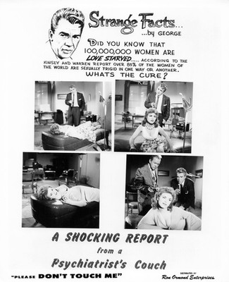 Please Don't Touch Me '63 Movie Photo Viki Caron Ormond McGill Lash La Rue P187a