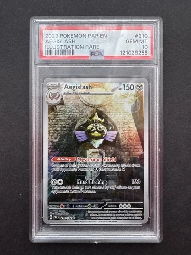 *PSA 10* Aegislash 210/182 - Paradox Rift - Illustration Rare - Gem Mint Pokémon