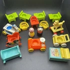 Little People Lot BABY Nursery Furniture Rocking Horse 16 Vintage Fisher Price