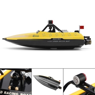 Wltoys WL917 RC Jet Boat RC Racing Boat 2.4GHz Remote Control Boat Toy Yellow US