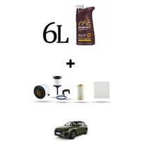 Hoffcar Wartungsset 4 Filter Und 6L ÖL FüR Audi Q5 II (Fyb, Fyg) 3.0 TDI 255KW