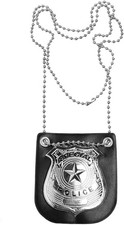 Joy Join Kids Police dress up Accessories Pretend Play One Size, Black01