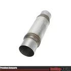 High Performance 4" Inlet/Outlet 18" inch Overall Muffler Exhaust  Resonator