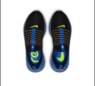 Nike React Phantom Run Flyknit 2 Men's Running Shoes Black/Hyper Royal size 13