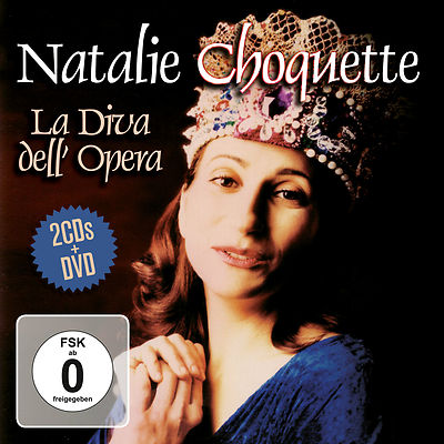 DVD CD Natalie Choquette La Diva Dell'Opera Klassische Arien DVD And 2 CDs