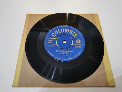 walter gieseking la plus que lente-valse 7'' vinyl record very good condition