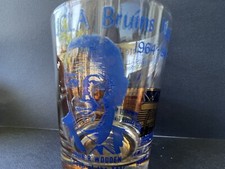 UCLA Bruins National Collegiate Basketball Champions Commemorative Glass