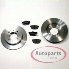 Bremsscheiben &Oslash; 262 mm Bremsbel&auml;ge hinten f&uuml;r Kia Carens II