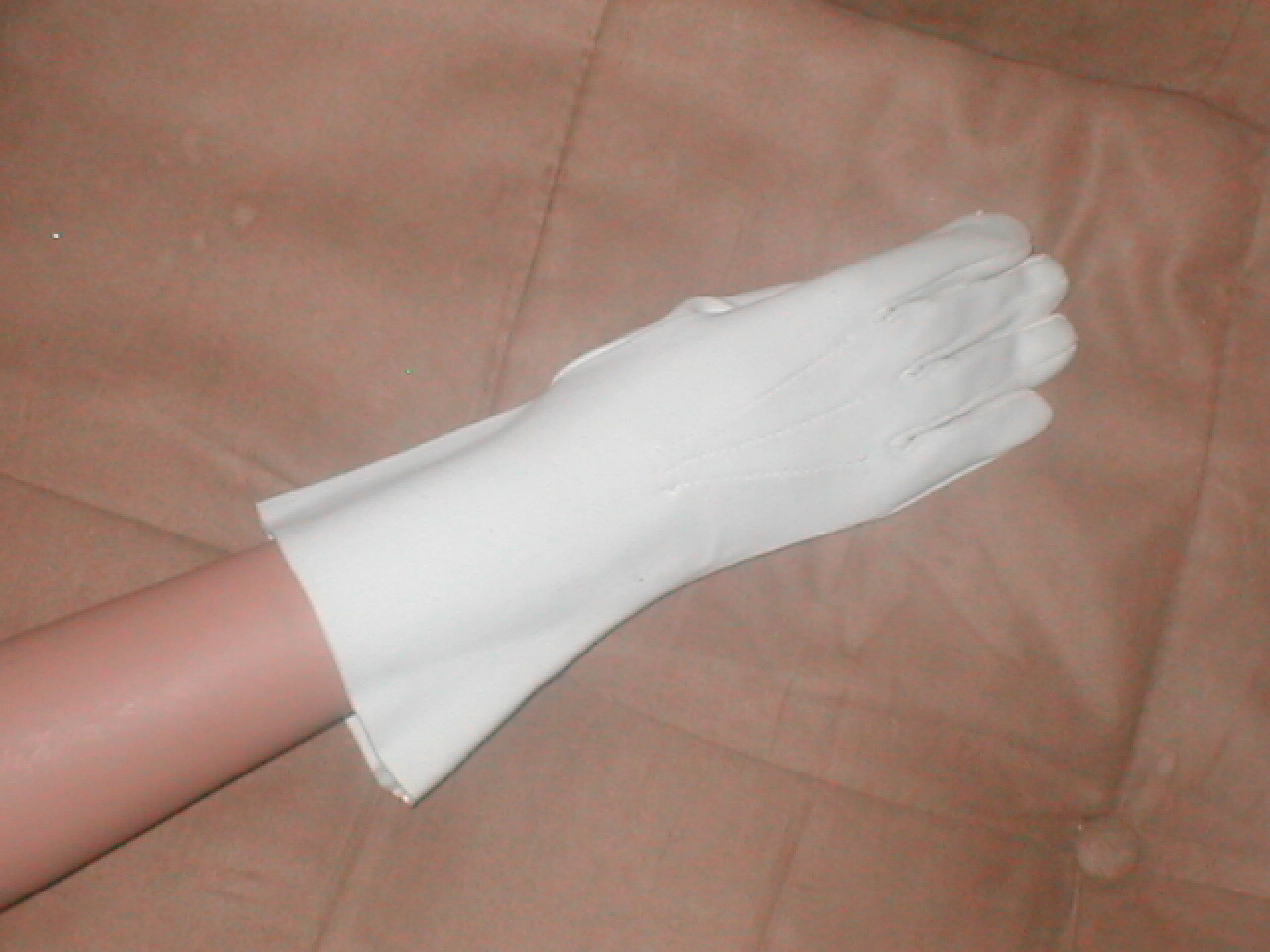 Vintage 1940's White Cotton Dress Gloves eBay