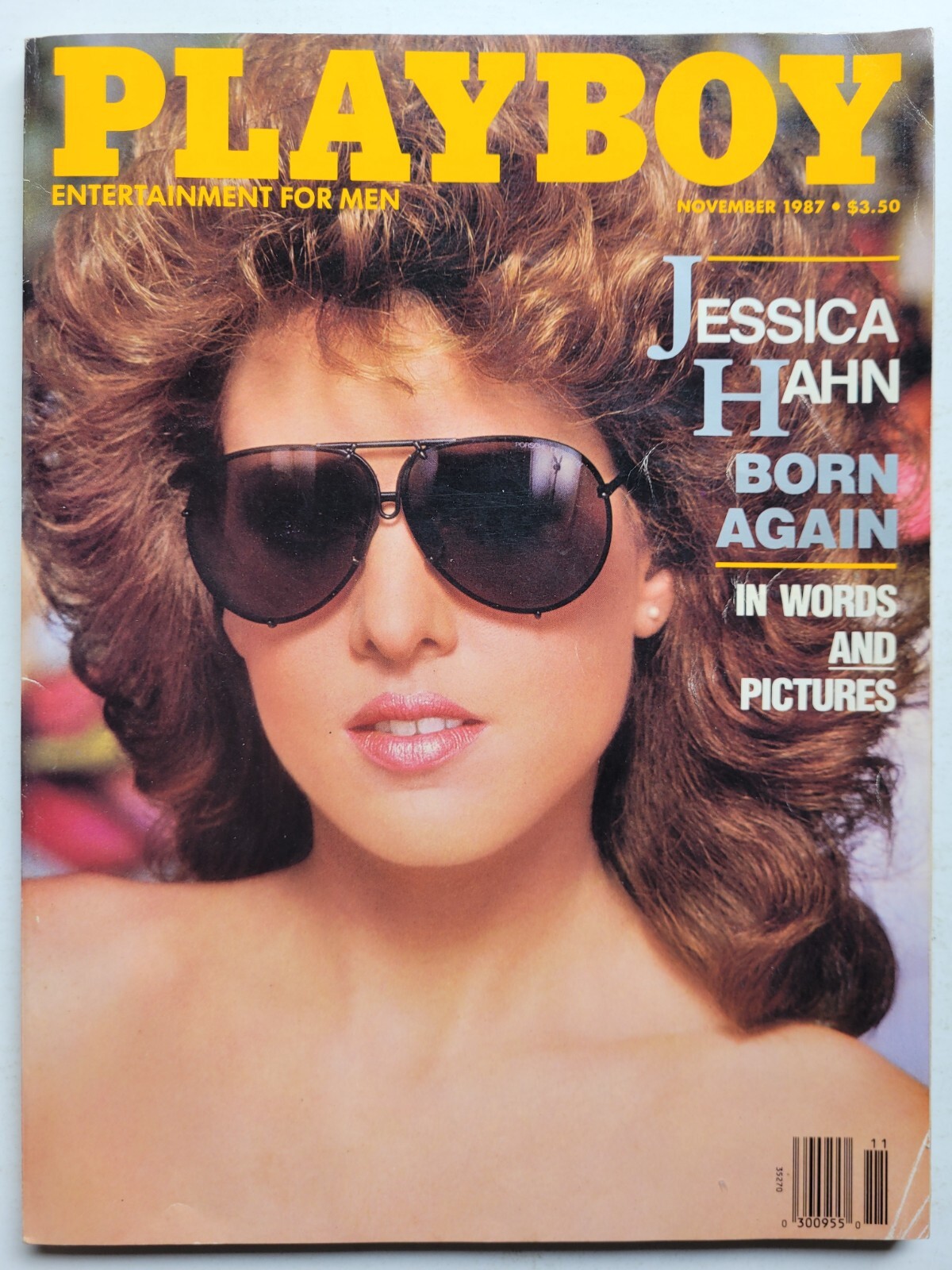 JESSICA HAHN November 1987 PLAYBOY Magazine KELLY McGILLIS / PAM STEIN