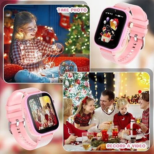 Kids Smart Watch Game Watch 4G With Two-Way Talk SOS GPS For Boys Girls Gift - Picture 20 of 36