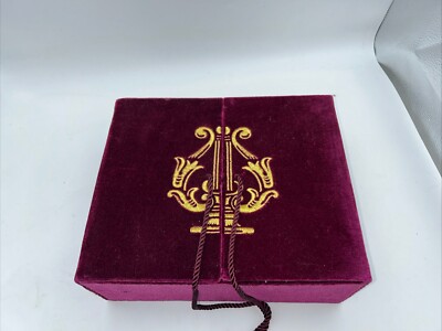 Vintage BAL A VERSAILLES Gift Set Velvet Box  - No Product. Box For Display Only