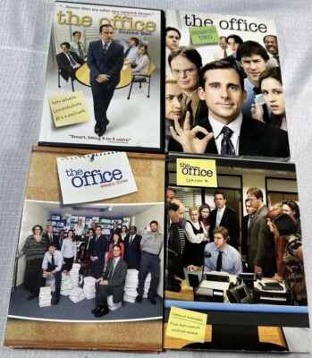 THE OFFICE Seasons 1-4 DVD Set (Steve Carell)