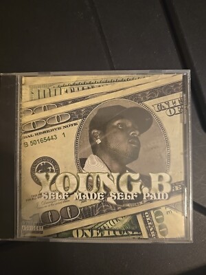 Young B - Self Made Self Paid - CD - Disc In Near Mint Condition - Rare CD 