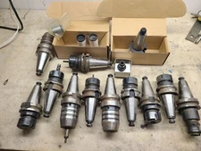 Lot: Assorted CNC Tool Holders For Milling Machines - Free Shipping