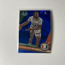 2023-24 Bowman University Chrome Sapphire Edition #85 Wooga Poplar 1st
