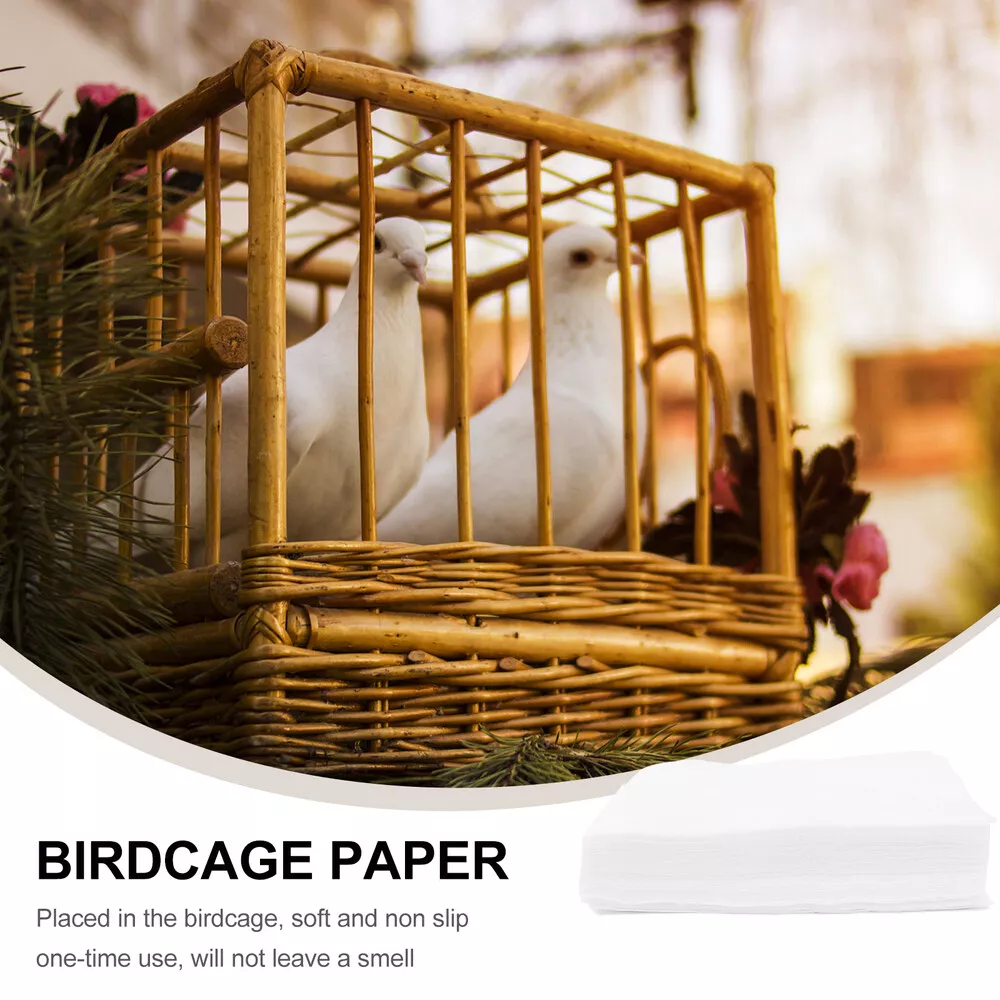 Bird cage paper clearance liners