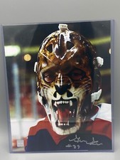 Gilles Gratton Signed 8x10 Photos (2x)  - w/COA - New York Rangers