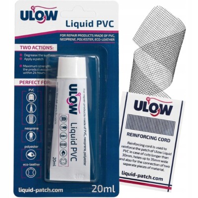 Pvc Local Repair Kit Ulow Liquid PVC-repair kit, Liquid PVC patch Ulow Liquid PVC ...