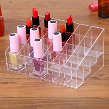 24 Grids Make up Cosmetic Lipstick Storage Display Rack Holder Organizer Box