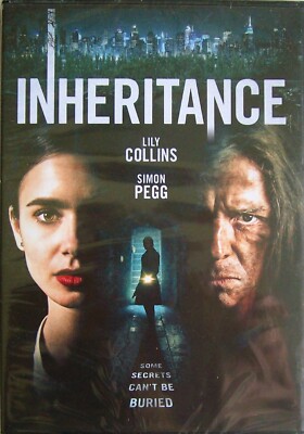 Inheritance -  Secrets That Can't Be Buried (DVD, 2020) Lily Collins, Simon Pegg