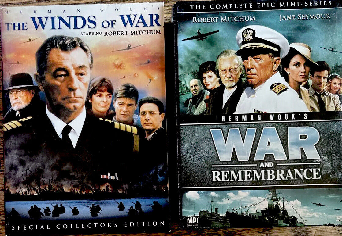 Herman Wouk's War and Remembrance Complete DVD/CD Box Set + The Winds Of  War Set