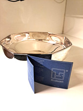 Ciotola ottagonale  trilaminato di argento 999/1000 ITS Argenti  Made in Italy