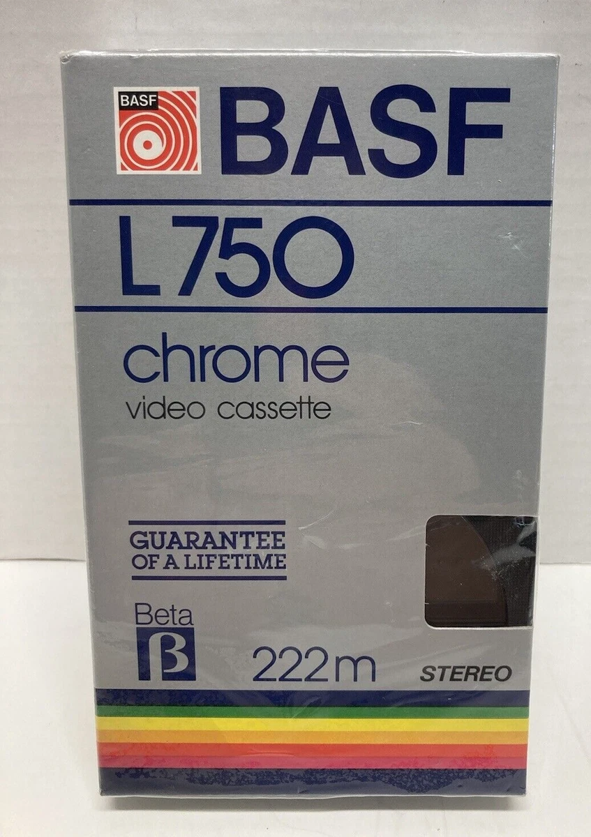 Cassette VHS Vergini Nuove – Capacità 4 Ore – Confezione Originale