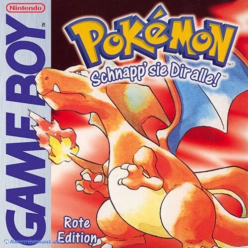 Nintendo GameBoy Spiel - Pokemon Rote Edition DEUTSCH mit OVP