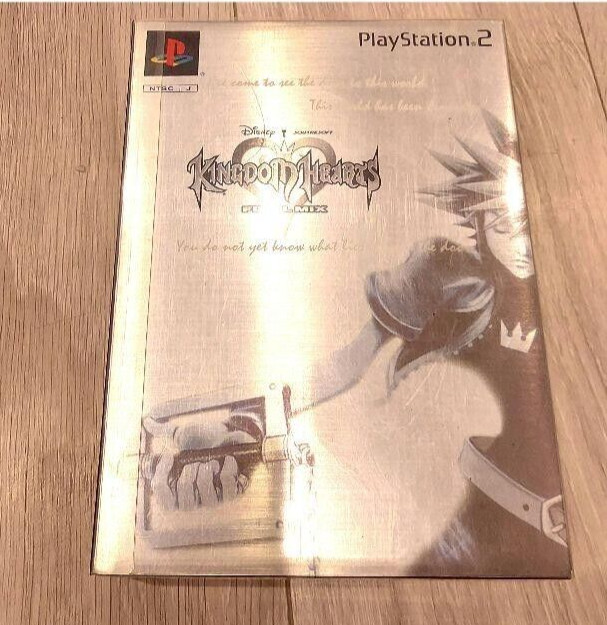 Kingdom Hearts Final Mix Platinum Limited Retro Game Logiciel PS2 2002 carré