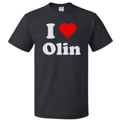 I Love Olin T shirt I Heart Olin Tee