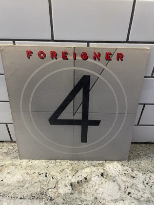 Foreigner 4 - A 1981 Vinyl LP record 16999-lyrics inner sleeve-NOT TESTED
