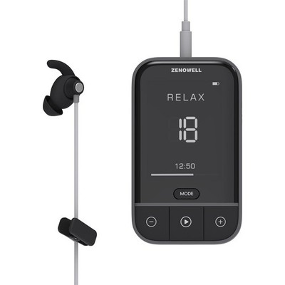 ZenoWell Entspannungsgerät Vagusnerv stimulator für Angst/Schlaf/Meditation