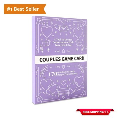 Unique Gift: 170 Relationship Conversation Cards for Couples to Spark Intimacy