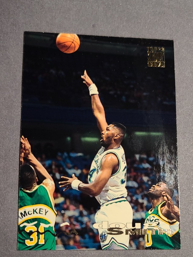 1993 94 Stadium Club Doug Smith Dallas Mavericks #87