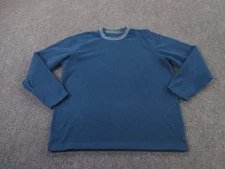 Patagonia Sweatshirt Men M Blue Fleece Plush Synchilla Lightweight Outdoor 20846