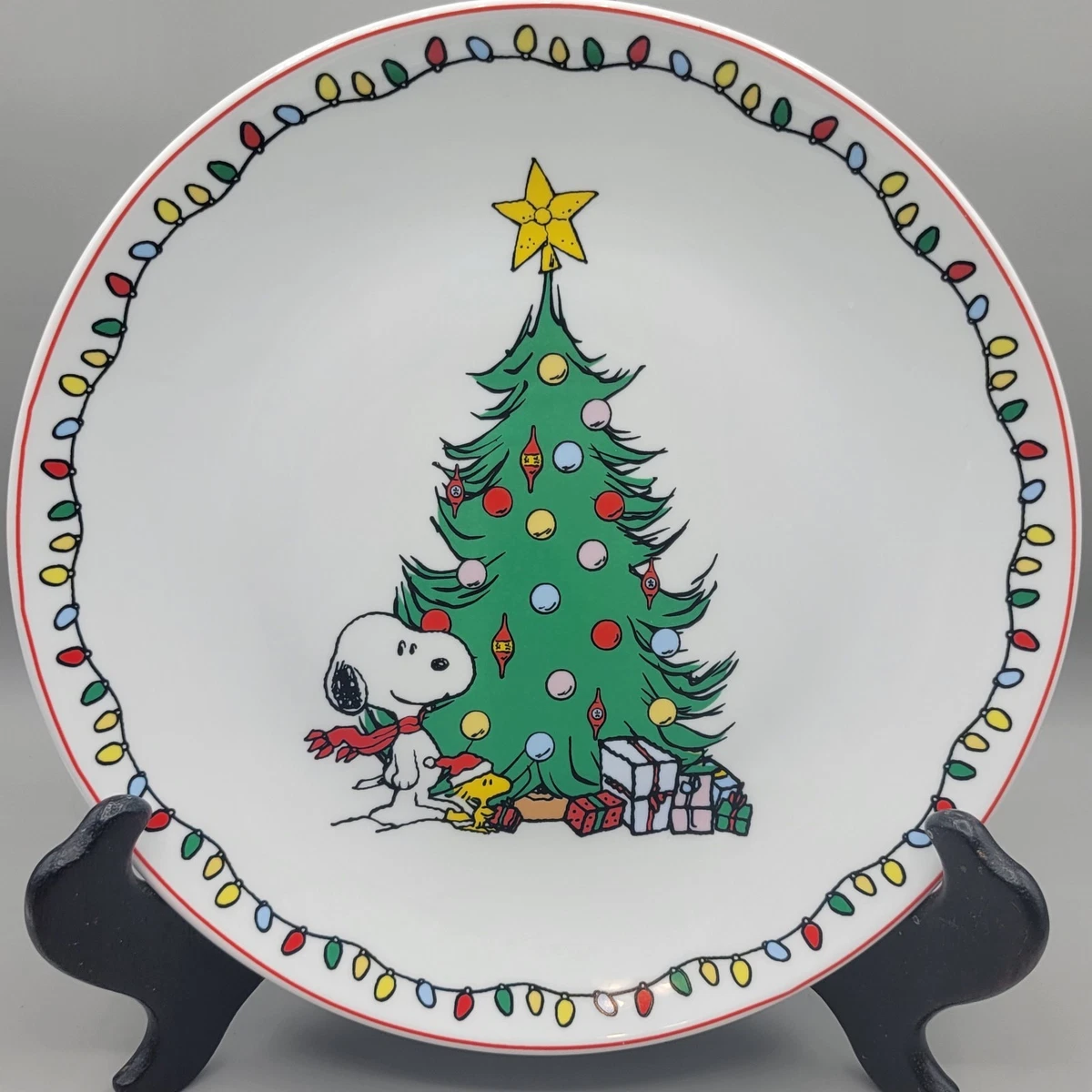 peanuts christmas plate products for sale | eBay