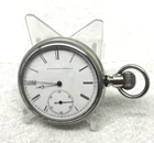 ELGIN POCKET WATCH, 16S, 11J, GRADE 93, VINTAGE 1883, NICKEL CASE, SERVICED