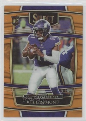 2021 Panini Select Concourse Orange Prizm 37/49 Kellen Mond #64 Rookie RC 6o3