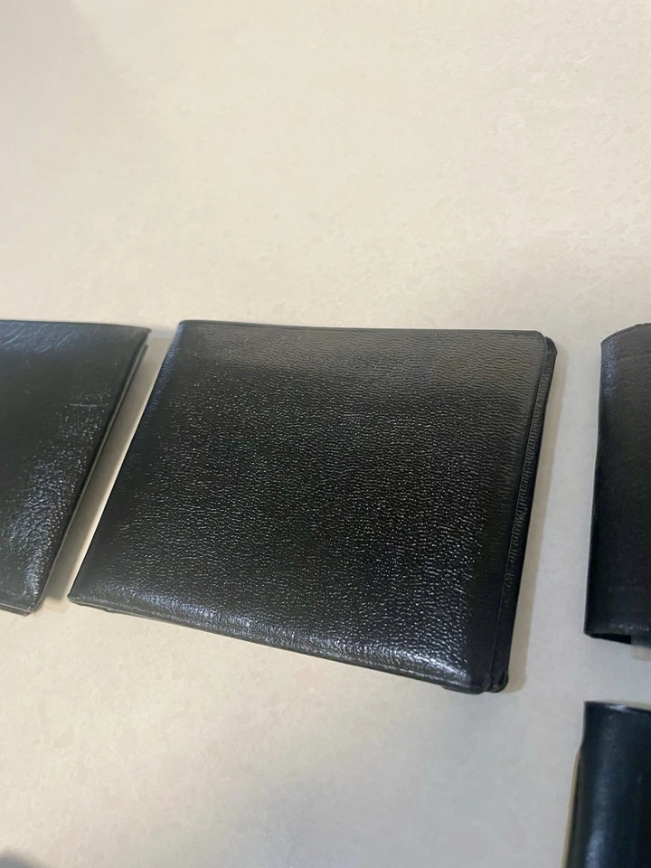 Lot 7 New Vintage Men’s Wallets Pierre Cardin Hickok Swank Amity Banker & Mundi - Image 4 of 4