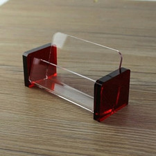 Luxury Red Business Card Holders Display Stand Counter Wall Dispensers UK