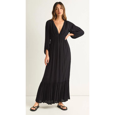 Z Supply Black Celina Maxi Dress