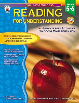 Reading for Understanding, Grades 5 - 6 (Skills for Success)