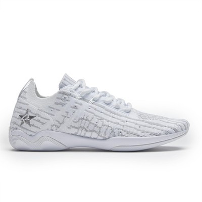 Rebel Athletic Girl's Revolt Cheerleading Shoe White 3 Big Kid