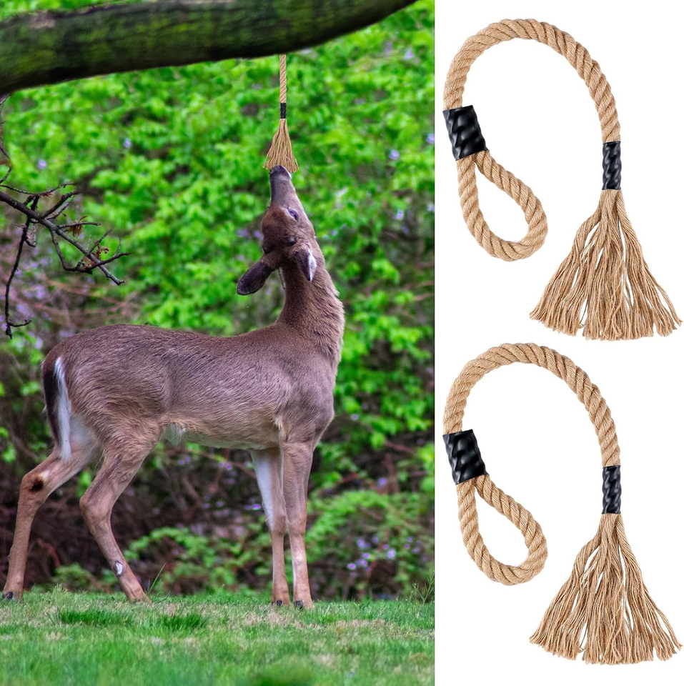 Deer Scent Rope Hemp Rope for Deer Mock Scrape System Rigid Hanging ...