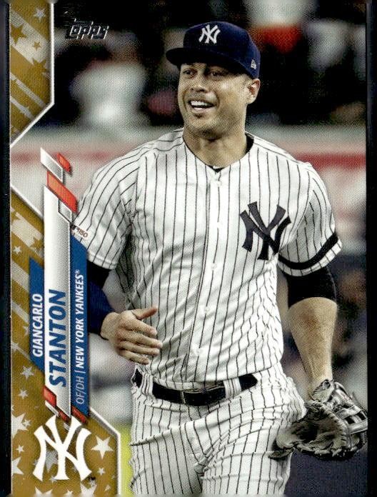 2020 Topps #367 Giancarlo Stanton Gold Star